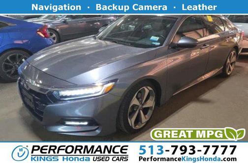 Modern Steel Metallic 2018 Honda Accord Touring