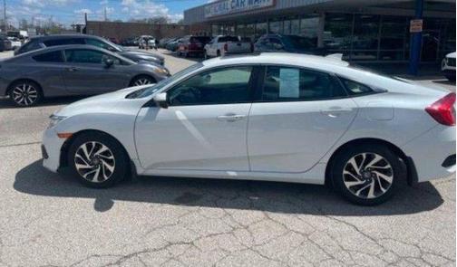 Taffeta White 2017 Honda Civic EX