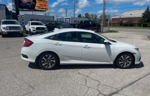 Taffeta White 2017 Honda Civic EX