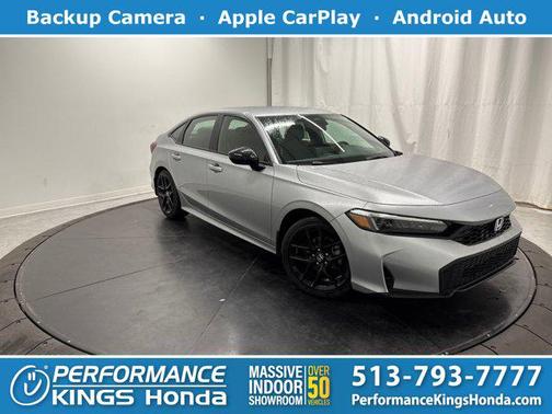Solar Silver Metallic 2026 Honda Civic Sport