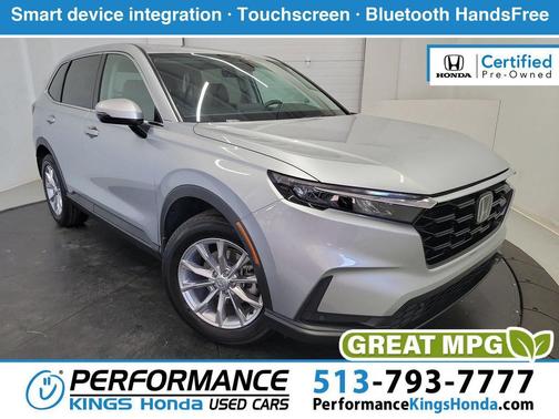 Lunar Silver Metallic 2024 Honda CR-V EX-L AWD