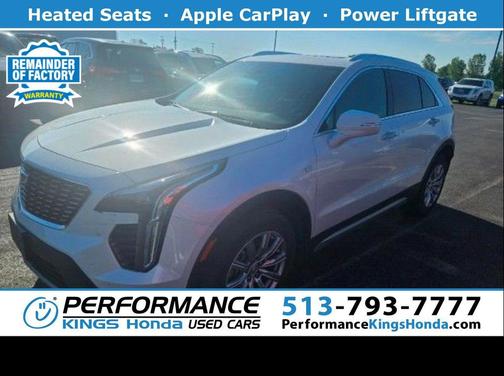 Crystal White Tricoat 2023 Cadillac XT4 Premium Luxury