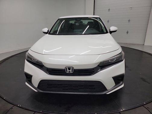 Platinum White Pearl 2023 Honda Civic LX