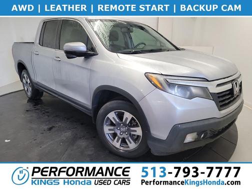 Lunar Silver Metallic 2017 Honda Ridgeline RTL