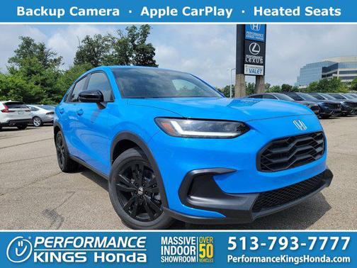 Boost Blue Pearl 2026 Honda HR-V AWD Sport