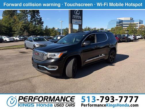Ebony Twilight Metallic 2017 GMC Acadia Denali
