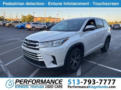 Blizzard Pearl 2018 Toyota Highlander LE I4