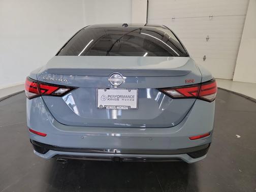 Atlantic Gray Metallic/Super Black 2024 Nissan Sentra SR