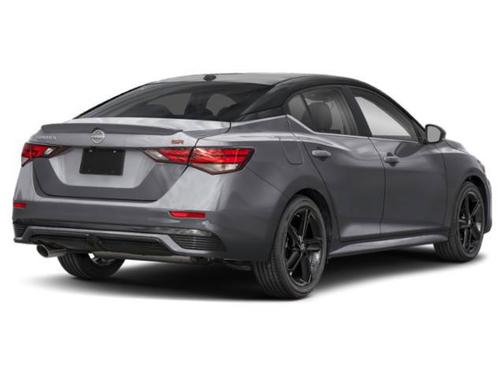 Atlantic Gray Metallic/Super Black 2024 Nissan Sentra SR