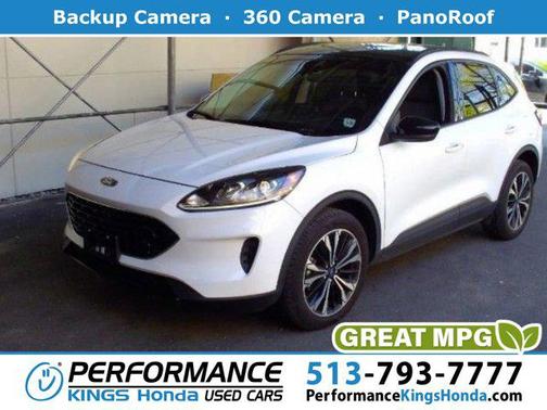 Oxford White 2021 Ford Escape SE