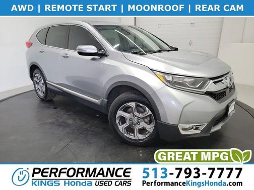 Lunar Silver Metallic 2018 Honda CR-V EX