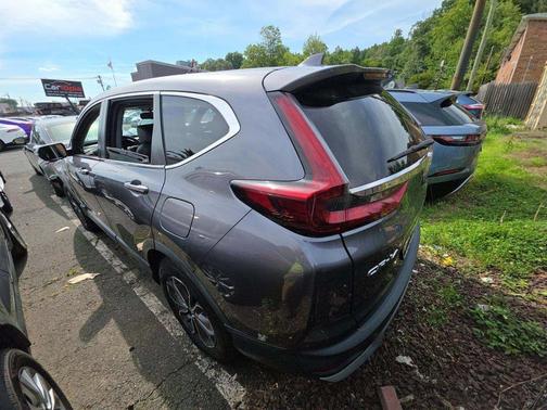 Gray 2020 Honda CR-V AWD EX-L