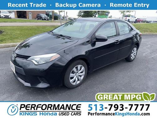 Black Sand Mica 2014 Toyota Corolla LE