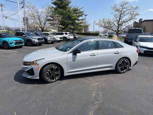 Wolf Gray 2024 Kia K5 GT-Line