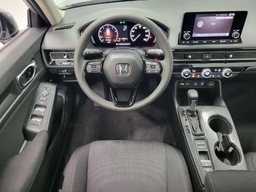 Platinum White Pearl 2025 Honda Civic LX