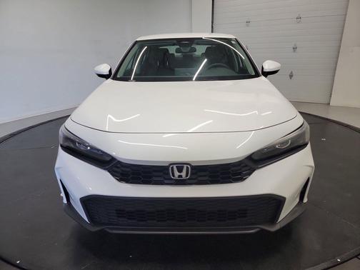 Platinum White Pearl 2025 Honda Civic LX