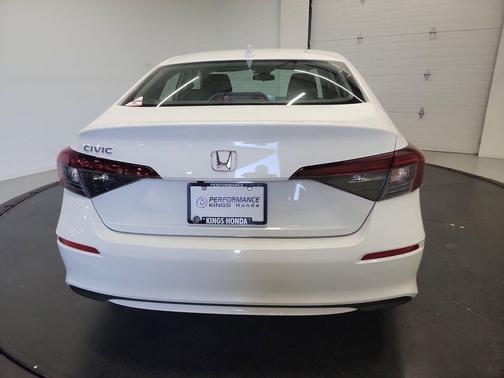 Platinum White Pearl 2025 Honda Civic LX