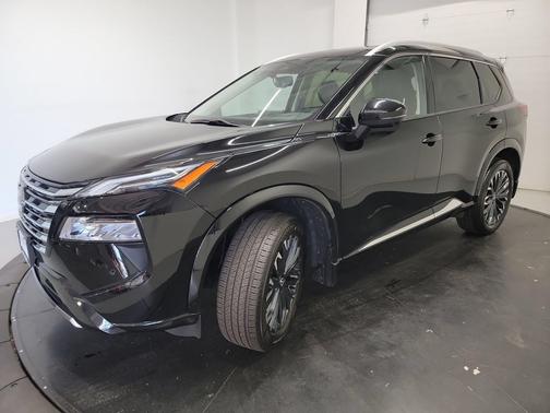 Super Black 2024 Nissan Rogue Platinum