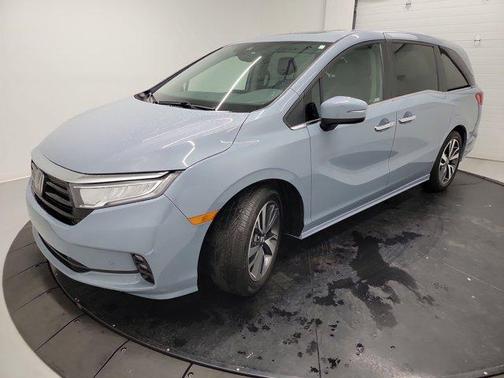 Obsidian Blue Pearl 2023 Honda Odyssey Touring