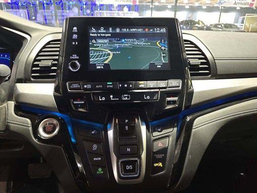 Obsidian Blue Pearl 2023 Honda Odyssey Touring