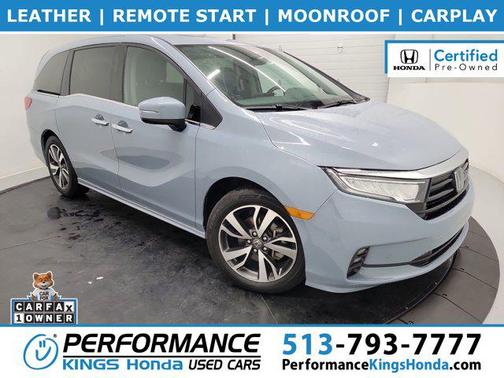 Obsidian Blue Pearl 2023 Honda Odyssey Touring