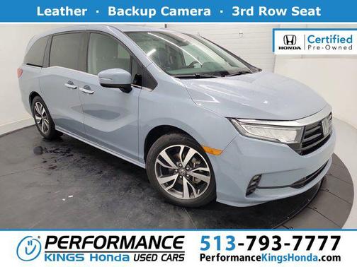 Obsidian Blue Pearl 2023 Honda Odyssey Touring