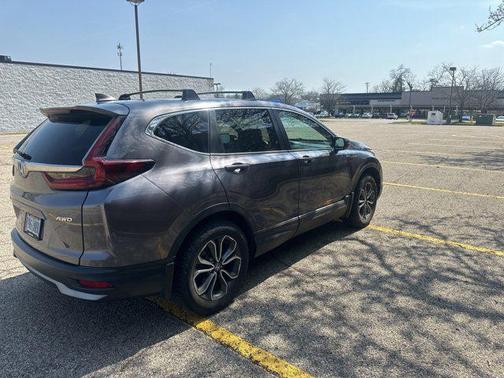 Lunar Silver Metallic 2021 Honda CR-V AWD EX-L