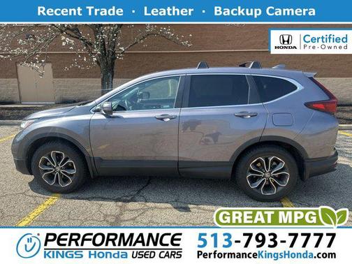 Lunar Silver Metallic 2021 Honda CR-V AWD EX-L