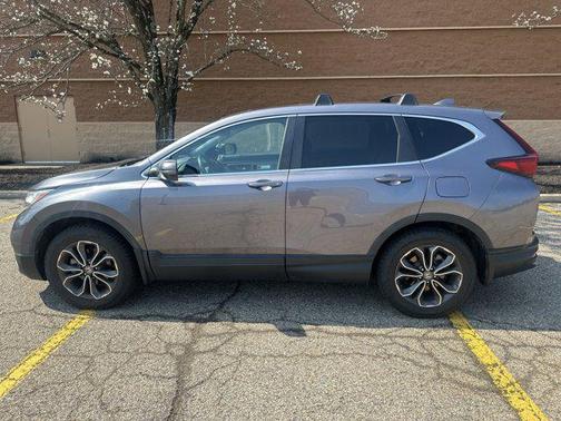 Lunar Silver Metallic 2021 Honda CR-V AWD EX-L
