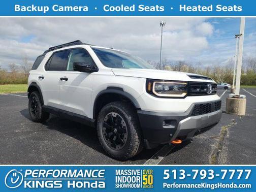 Platinum White Pearl 2026 Honda Passport AWD TrailSport Elite Blackout