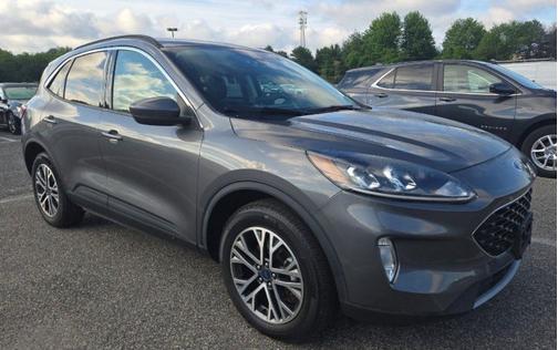 Gray Metallic 2021 Ford Escape SEL