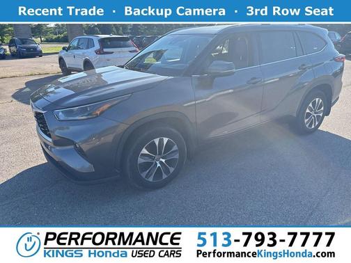 Magnetic Gray Metallic 2021 Toyota Highlander XLE