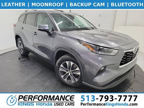 Magnetic Gray Metallic 2021 Toyota Highlander XLE