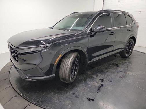 Crystal Black 2025 Honda CR-V Hybrid Sport AWD
