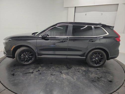 Crystal Black 2025 Honda CR-V Hybrid Sport AWD