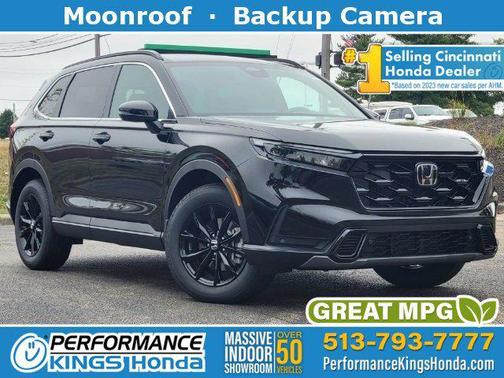 Crystal Black 2025 Honda CR-V Hybrid Sport AWD