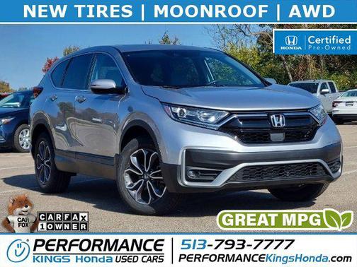 Lunar Silver Metallic 2020 Honda CR-V AWD EX