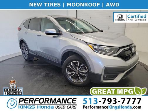 Lunar Silver Metallic 2020 Honda CR-V AWD EX