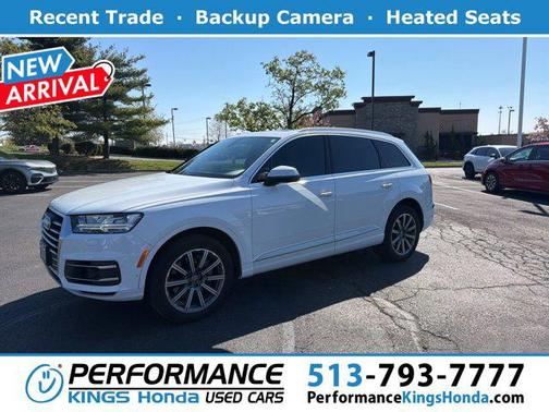 Glacier White Metallic 2019 Audi Q7 55 Prestige