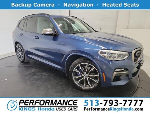 Phytonic Blue Metallic 2019 BMW X3 M40i