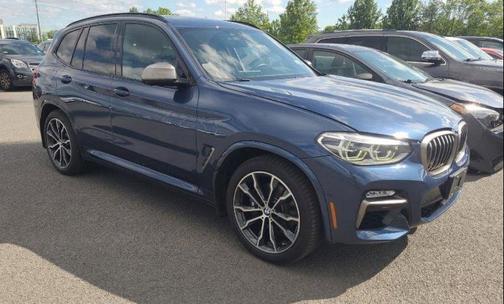 Phytonic Blue Metallic 2019 BMW X3 M40i