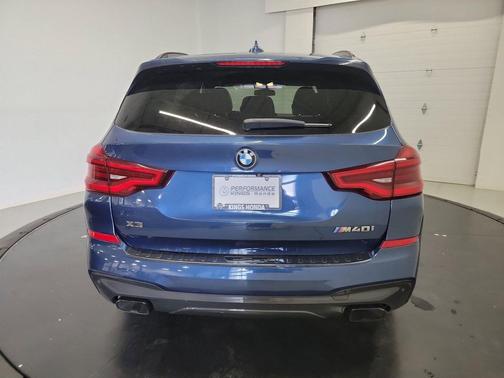 Phytonic Blue Metallic 2019 BMW X3 M40i