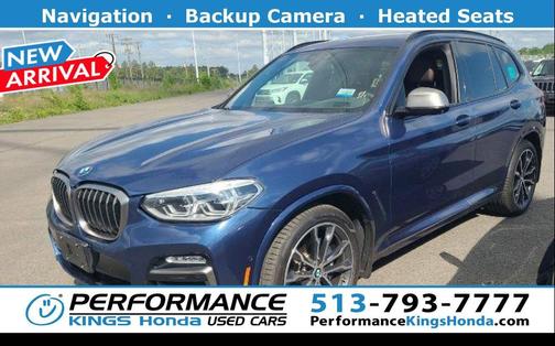 Phytonic Blue Metallic 2019 BMW X3 M40i