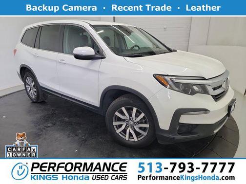 Platinum White Pearl 2022 Honda Pilot AWD EX-L