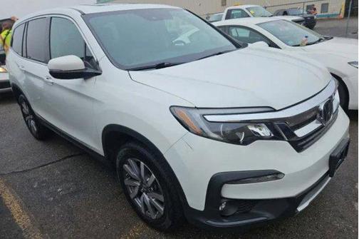 Platinum White Pearl 2022 Honda Pilot AWD EX-L