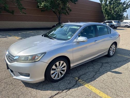 Alabaster Silver Metallic 2015 Honda Accord EX