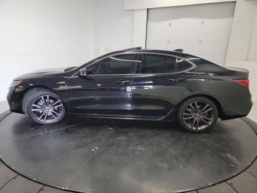 Majestic Black Pearl 2020 Acura TLX Technology