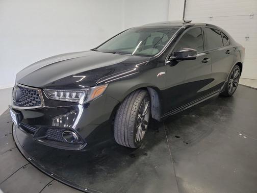 Majestic Black Pearl 2020 Acura TLX Technology