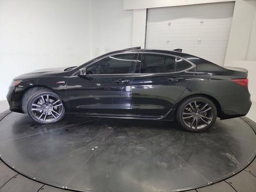 Majestic Black Pearl 2020 Acura TLX Technology