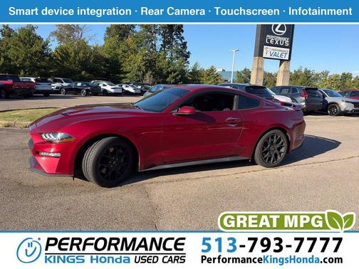 Ruby Red Metallic Tinted Clearcoat 2018 Ford Mustang EcoBoost